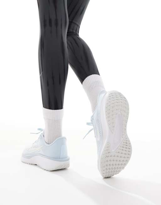 Nike Running - Quest 6 - Baskets - Blanc et bleu, 3 de 5