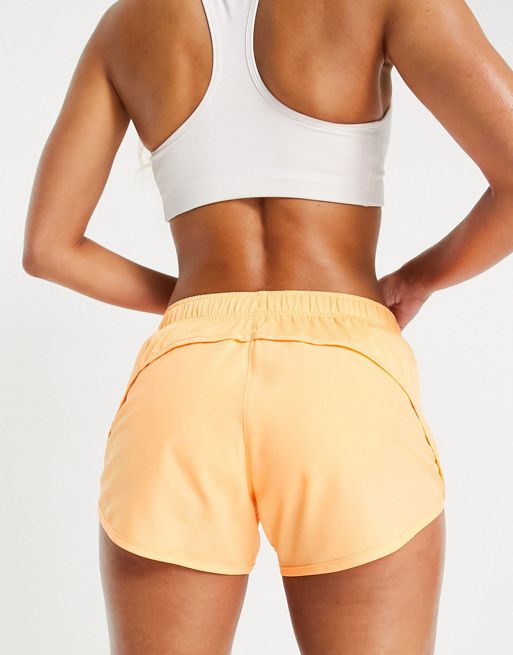 Nike Running Dri-Fit Race Day Tempo shorts in yellow