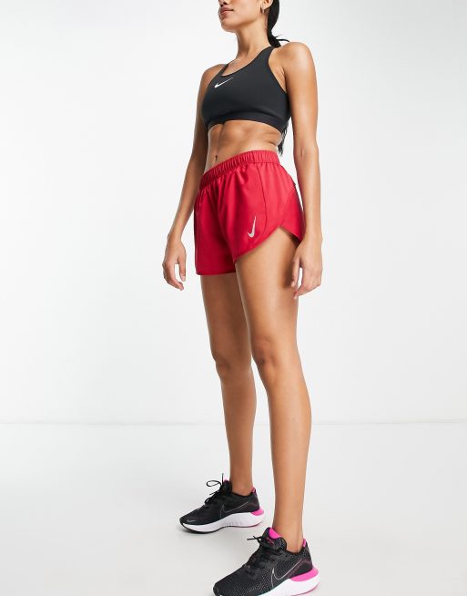 Red nike 2024 tempo shorts