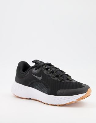 Nike React Escape Run Running Shoe In Black
