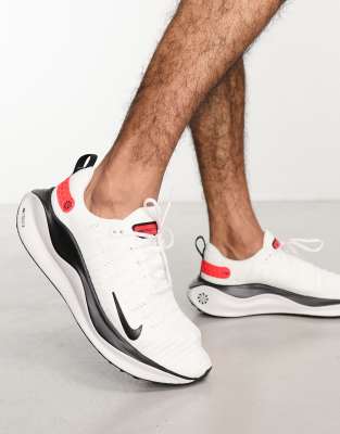 Nike Running - React Infinity Run 4 Flyknit - Sneakers Bianche-Bianco