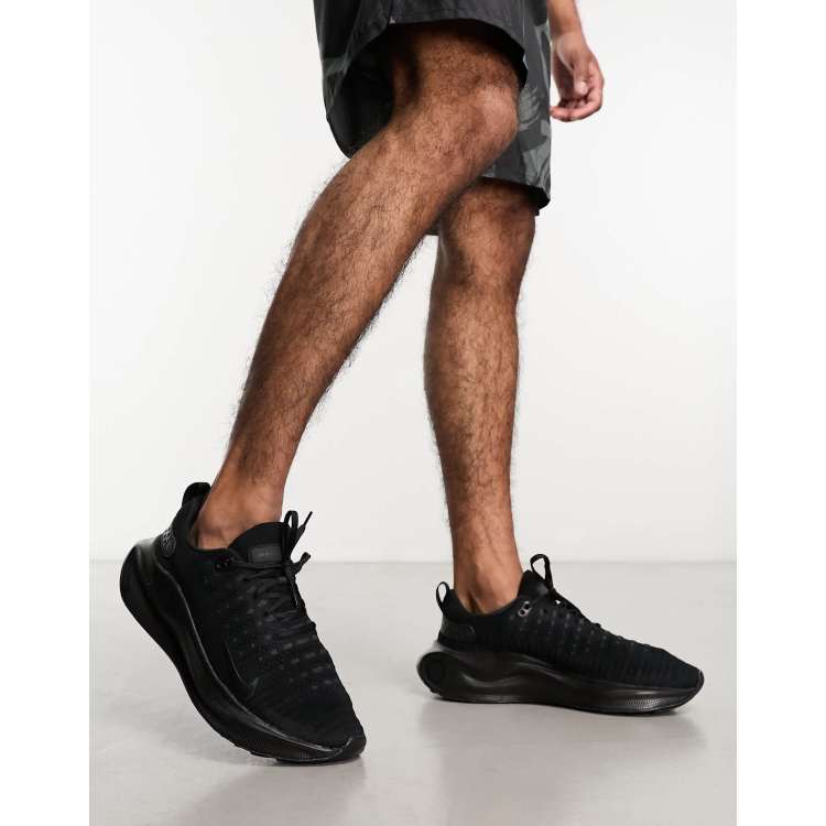 Nike Running React infinity Run trainers in black ASOS