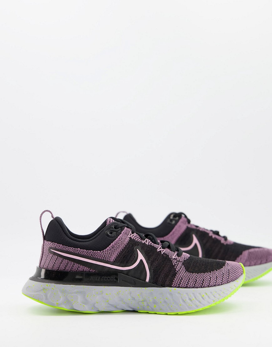 Nike Running - React Infinity Run flyknit 2 - Lilla sneakers