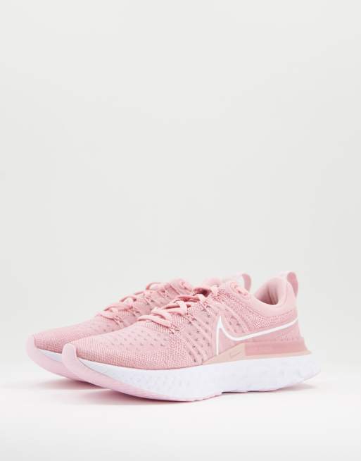 Nike Running React Infinity Run Flyknit 2 sneakers in pink - PINK