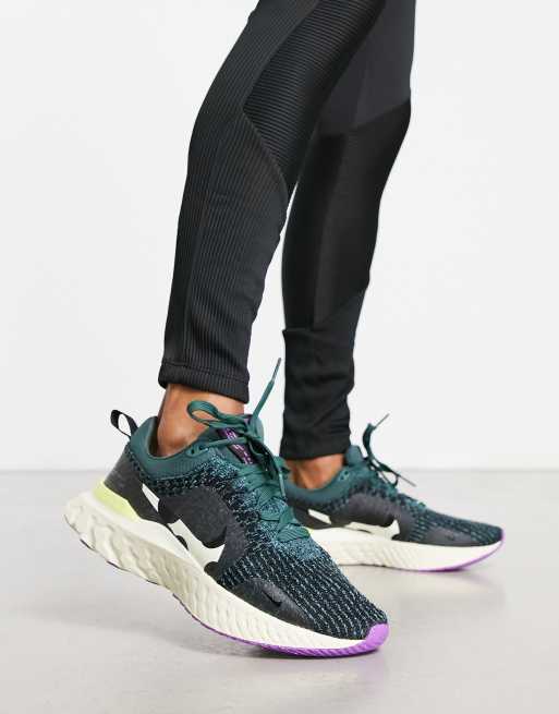 Nike Running - React Infinity Run - Sneakers in groenblauw