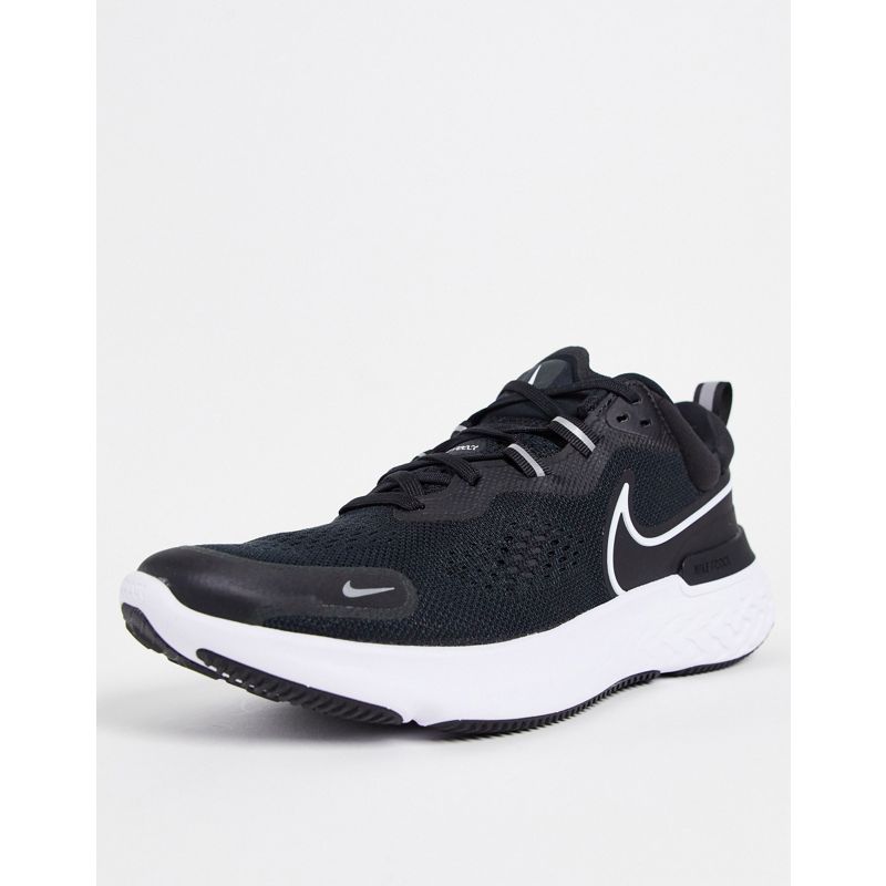 Nike Running - React Miler 2 - Sneakers nere e bianche