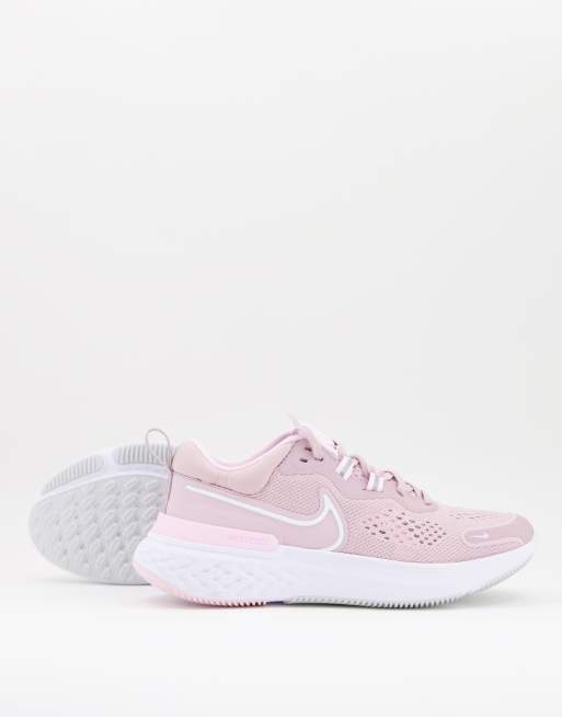 Pink nike react hotsell