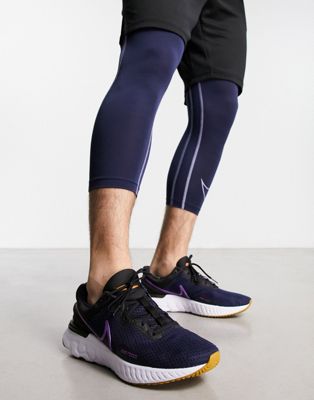 Nike Running React Miler 3 trainers in black - ASOS Price Checker
