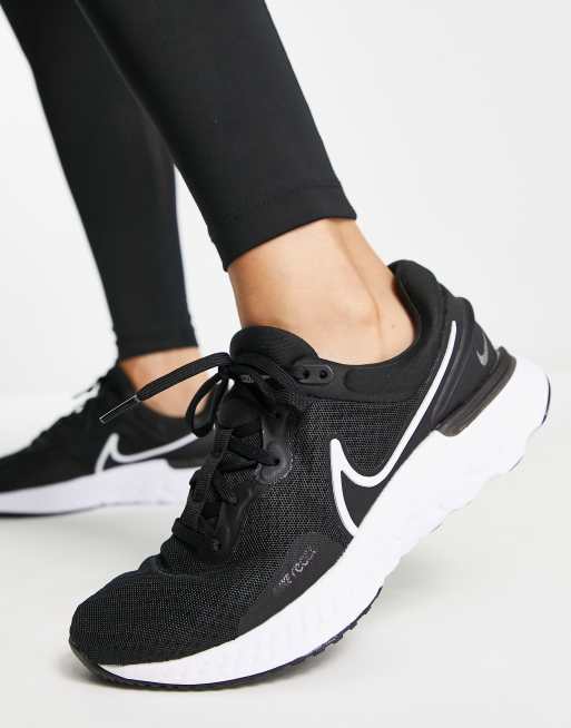 Nike free run 3 deals womens black