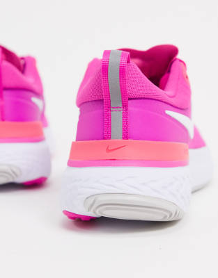 nike react miler pink