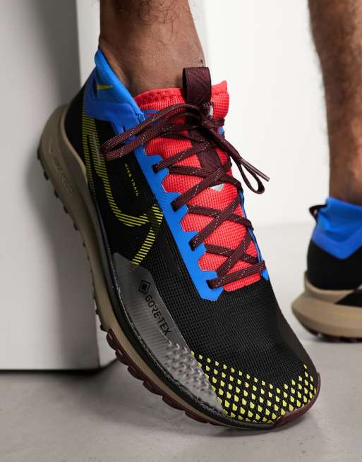 Nike Running React Pegasus Trail 4 Gore-Tex trainers in black