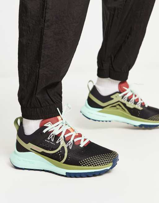 Nike Running React Pegasus Trail 4 trainers in multi | ASOS