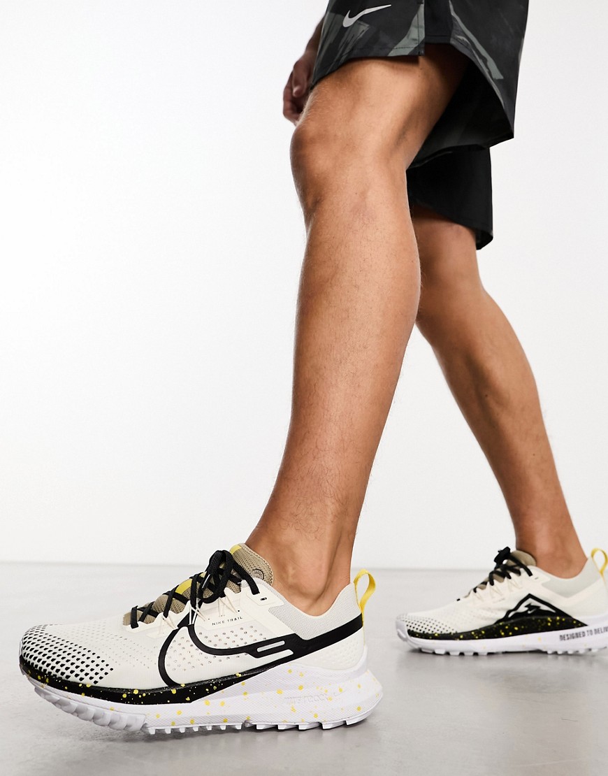 Nike Running React Pegasus Trail 4 trainers in white