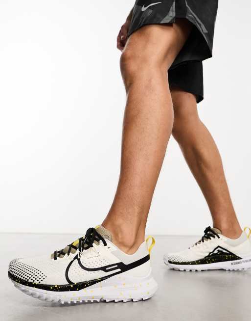 Nike Running React Pegasus Trail 4 trainers in white ASOS