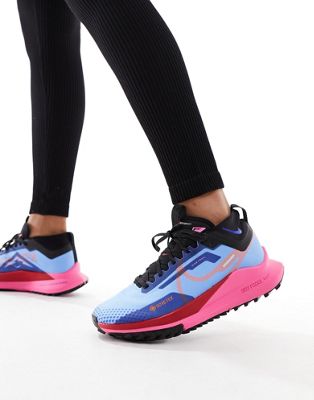 Nike Running React Pegasus Trail Gore-tex trainers in universal blue multi