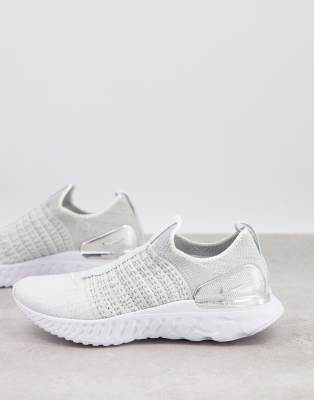 nike react phantom white