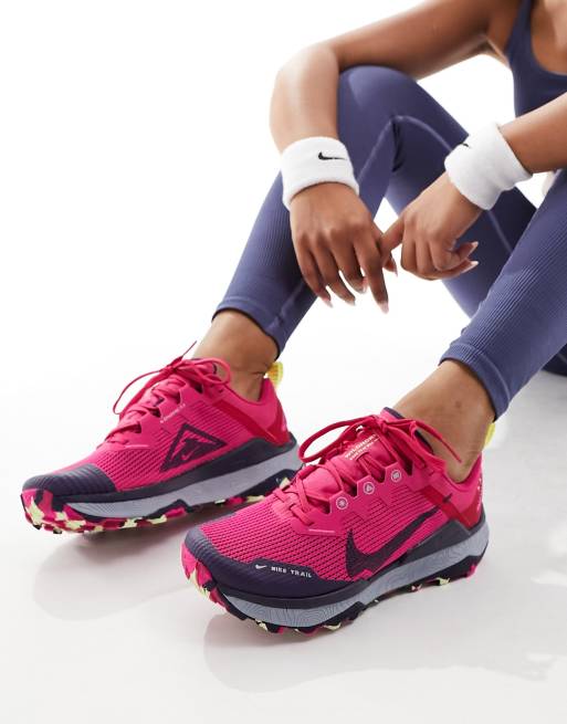 Nike Running – React Wildhorse 8 – Rosa löparskor