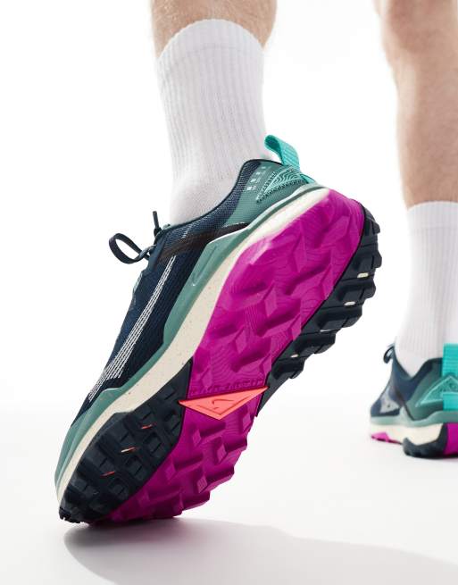 Nike Running React Wildhorse 8 sneakers in navy, 3 of 5