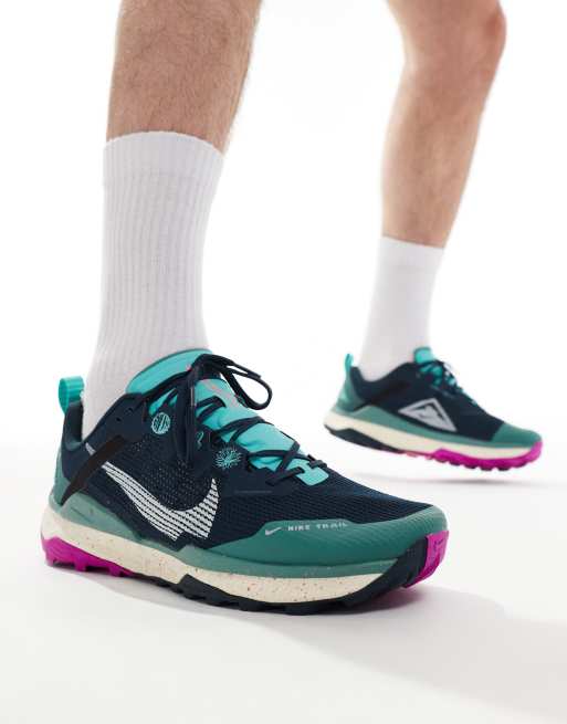 Nike Running React Wildhorse 8 sneakers in navy, 5 of 5