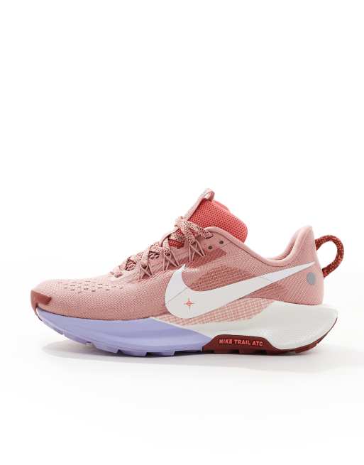 Nike Running – React X Pegasus Trail 5 – Różowo-białe buty sportowe, 2 z 5