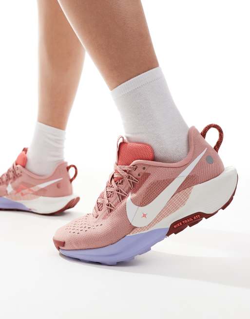 Nike Running – React X Pegasus Trail 5 – Różowo-białe buty sportowe, 3 z 5