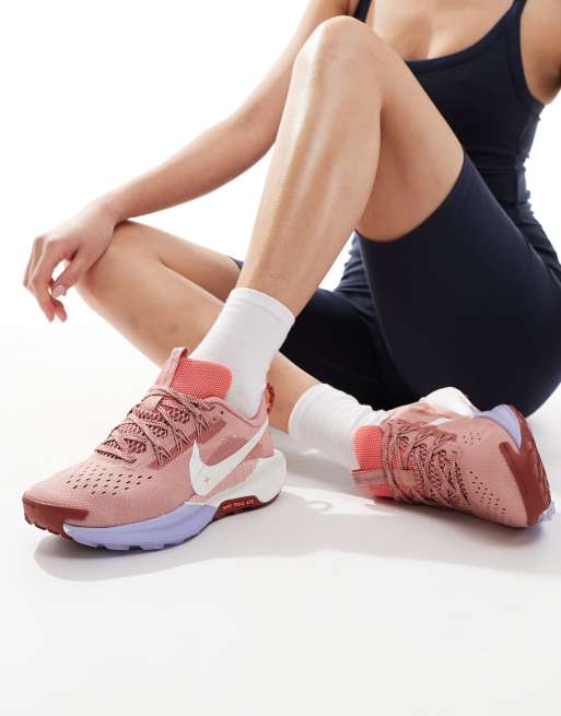 Nike Running – React X Pegasus Trail 5 – Różowo-białe buty sportowe, 5 z 5