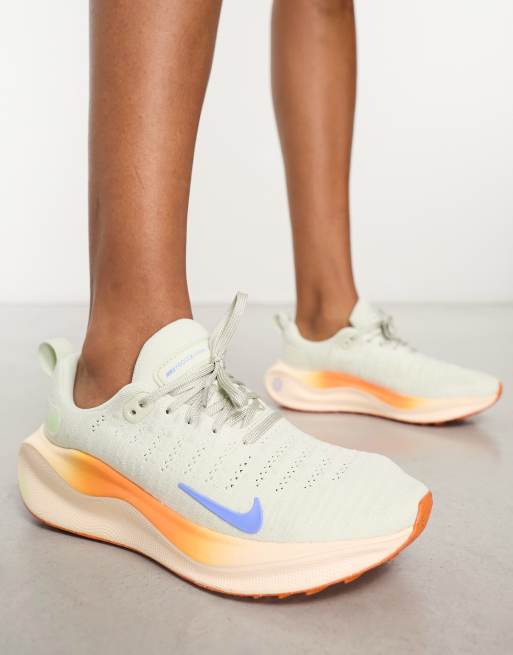 Orange off white hot sale nike shoes