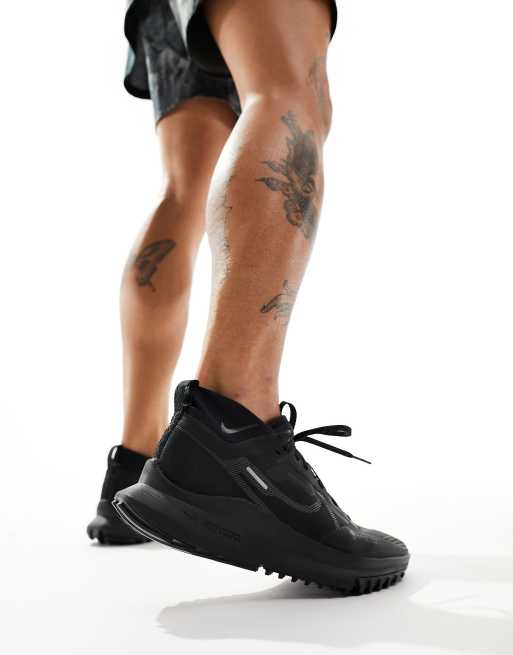 Nike Running – ReactX Pegasus Trail 4 – Sneaker in Schwarz