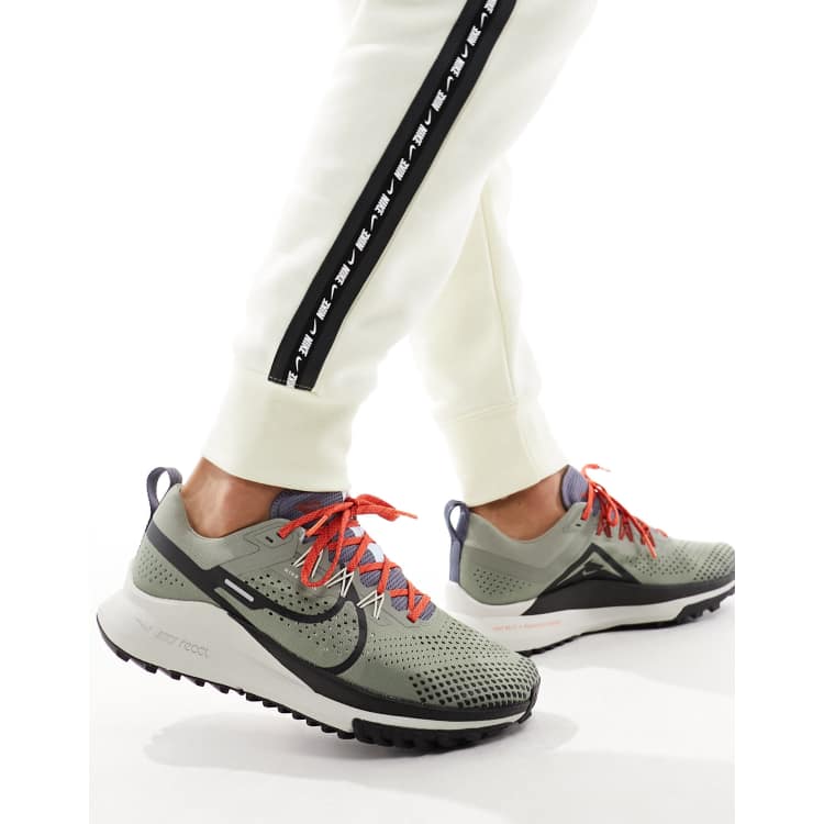 Khaki nike react hotsell