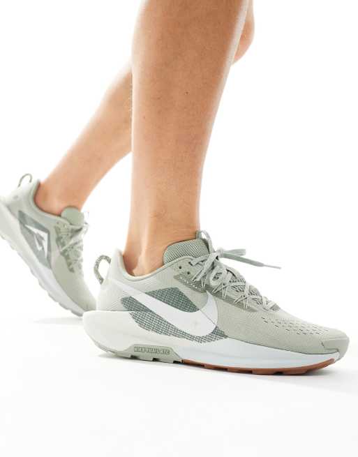 Nike Running - ReactX Pegasus Trail 5 - Baskets - Vert clair