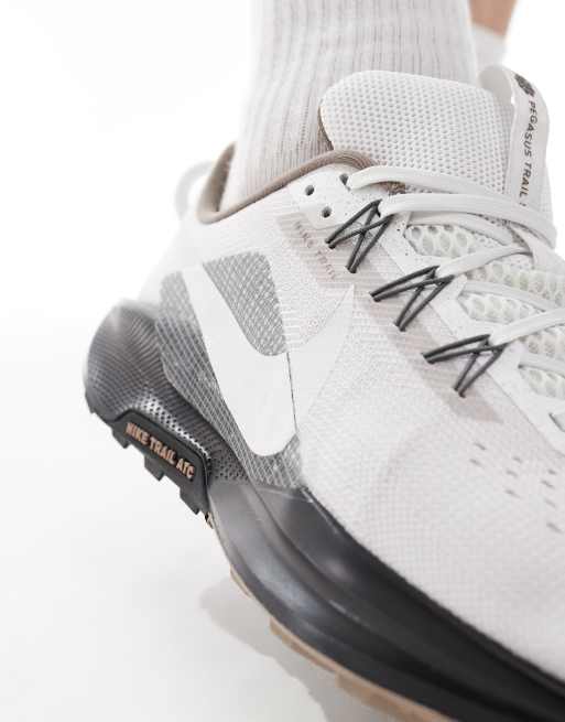 Nike Running – ReactX Pegasus Trail 5 – Biało-czarne buty sportowe, 3 z 5