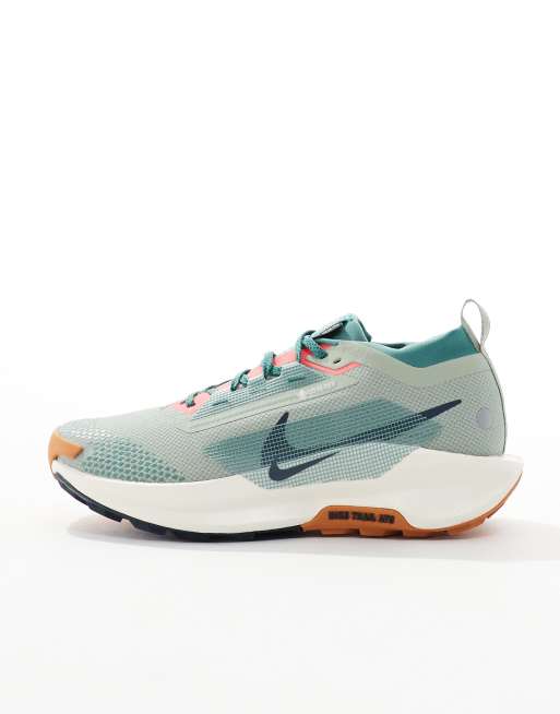 Nike Running ReactX Pegasus Trail 5 GORE TEX trainers in light blue ASOS