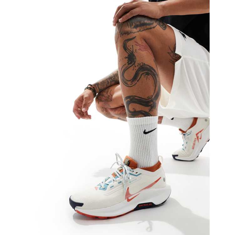 Nike Running ReactX Pegasus Trail GORE-TEX trainers in white and