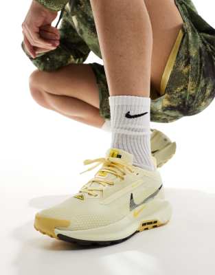 asos Nike Running Reactx Pegasus Trail 5 Gore-TEX trainers in yellow