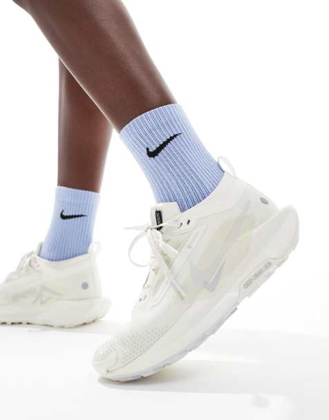 Nike Running – ReactX Pegasus Trail 5 GORE-TEX – Vita löparskor - view 1