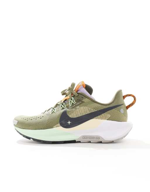 Nike Running – Reactx Pegasus Trail 5 – Laufschuhe in Dunkel- und Olivgrün, 2 von 5