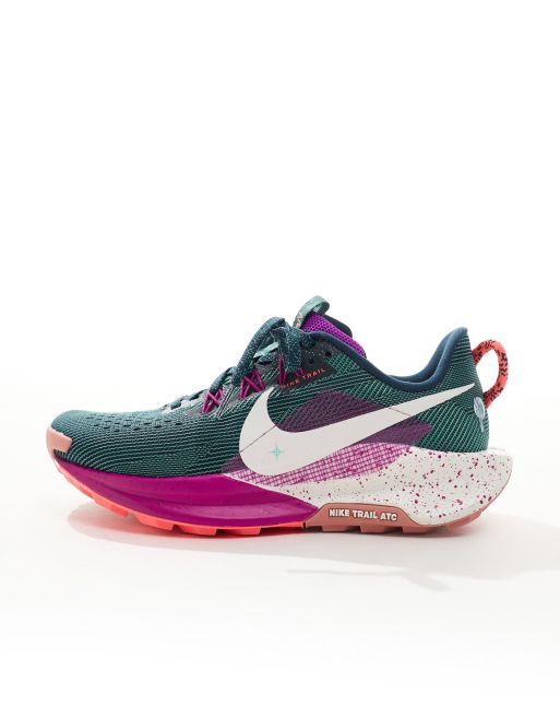 Nike Running – Reactx Pegasus Trail 5 – Sneaker in Marineblau und Lila, 2 von 5