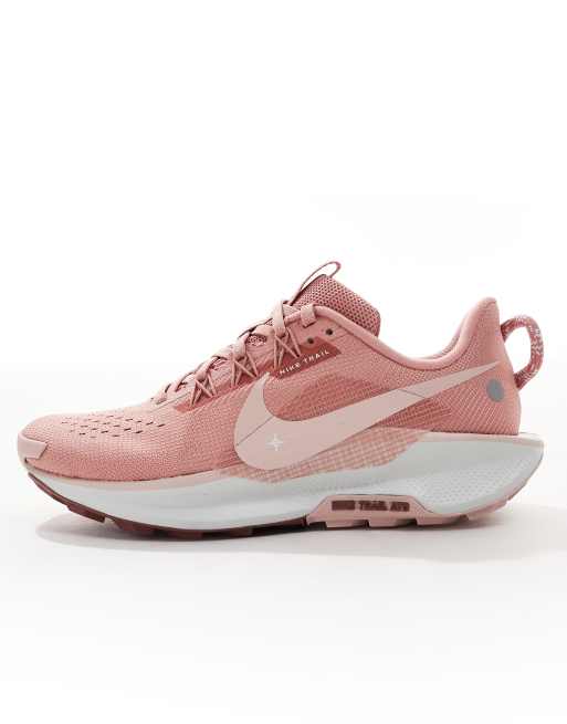 Nike Running ReactX Pegasus Trail 5 sneakers in pink