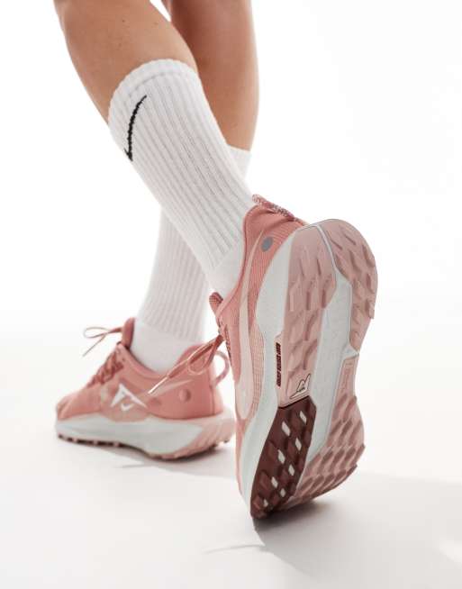 Nike Running ReactX Pegasus Trail 5 sneakers in pink