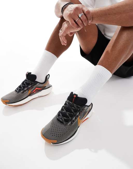 Nike Running - ReactX Pegasus Trail 5 - Sneakers in zwart , 4 van 5
