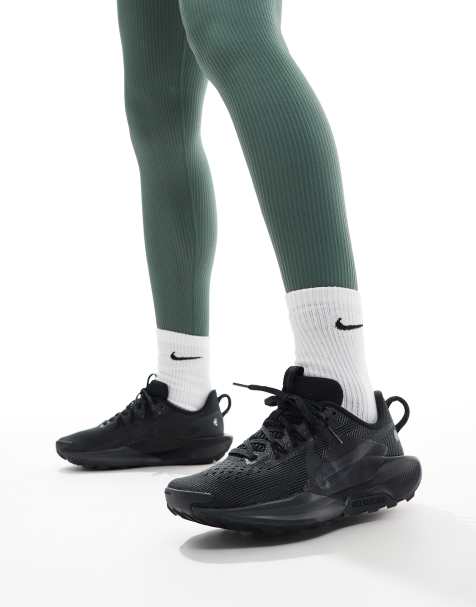 Nike Running ReactX Pegasus Trail 5 trainers in black - view 1
