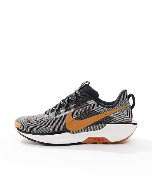 Nike Running Reactx Pegasus Trail 5 trainers in black , 2 of 5