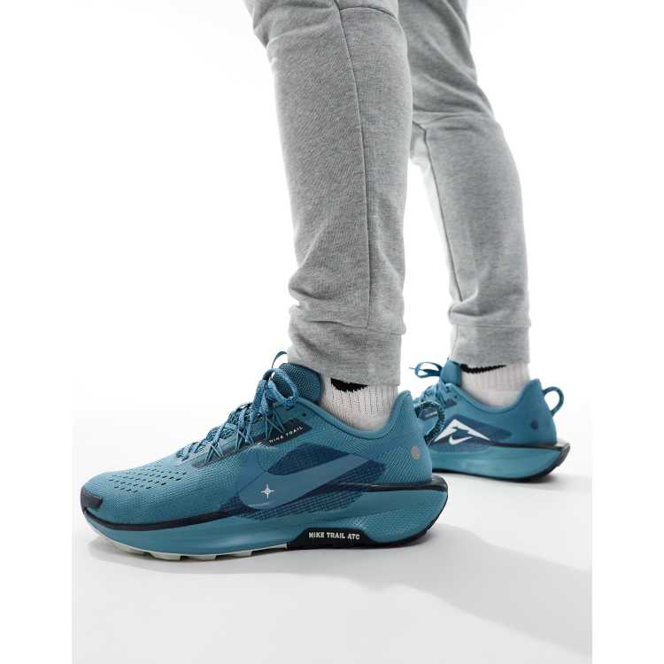 Nike Running ReactX Pegasus Trail 5 trainers in blue ASOS
