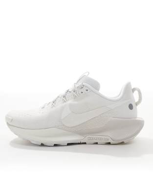 Nike Running ReactX Pegasus Trail 5 trainers in white