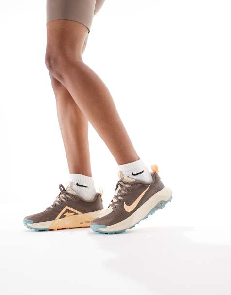 Nike Running - Reactx Wildhorse 10 - Baskets - Marron - view 1