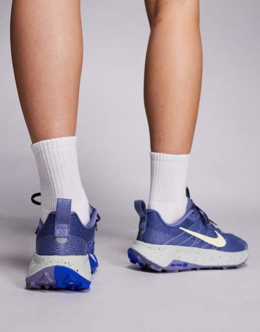 Nike Running ReactX Wildhorse 10 trainers in blue, 5 of 5