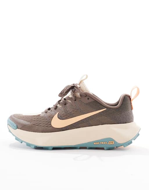 Nike Running ReactX Wildhorse 10 trainers in brown, 2 of 5