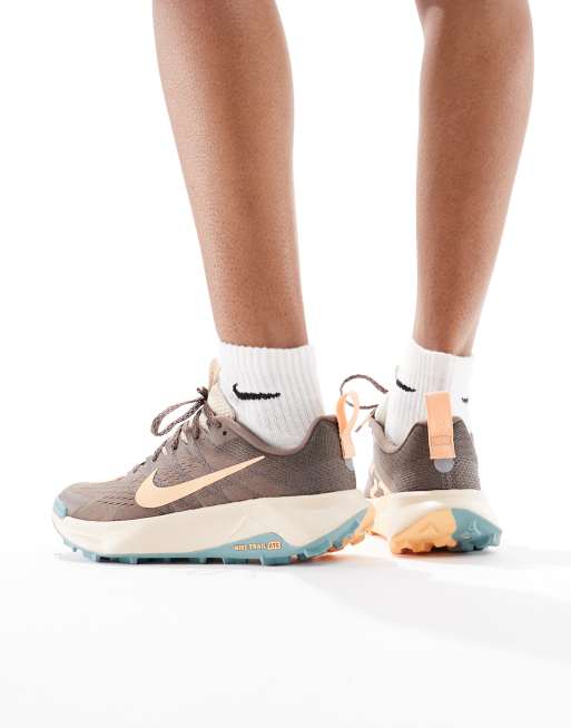Nike Running ReactX Wildhorse 10 trainers in brown, 4 of 5