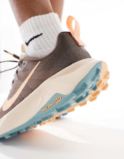 Nike Running ReactX Wildhorse 10 trainers in brown, 5 of 5