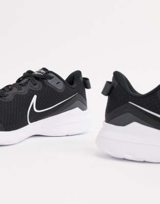 nike running renew arena 2 in black